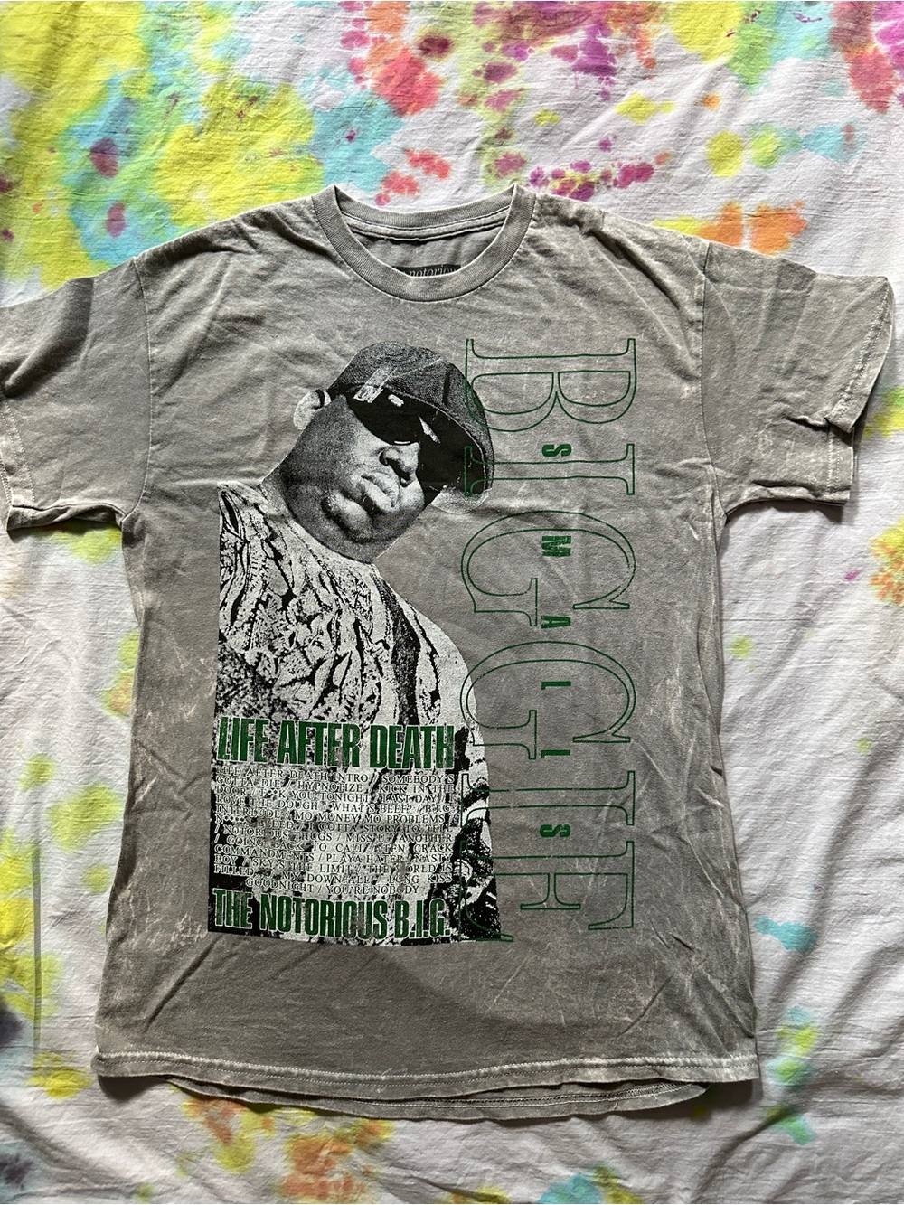 Biggie Smalls Graphic t-shirt New Size Med licensed The Notorious BIG Band tee